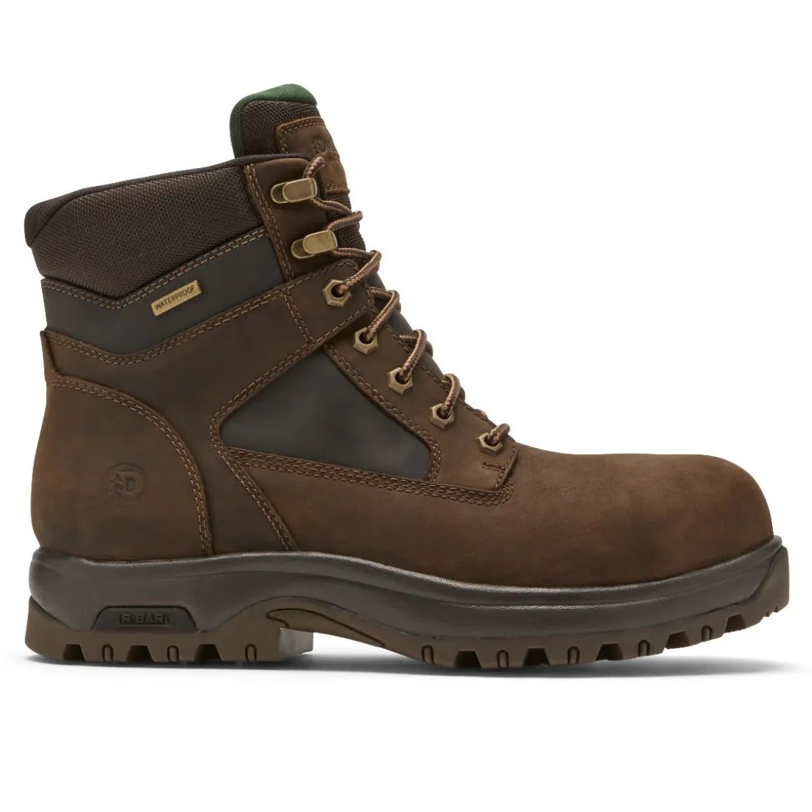 Men's 8000Works Waterproof Safety Plain Toe Boot