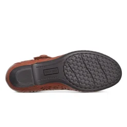 Women's Alesia Perforated Mary Jane Heel